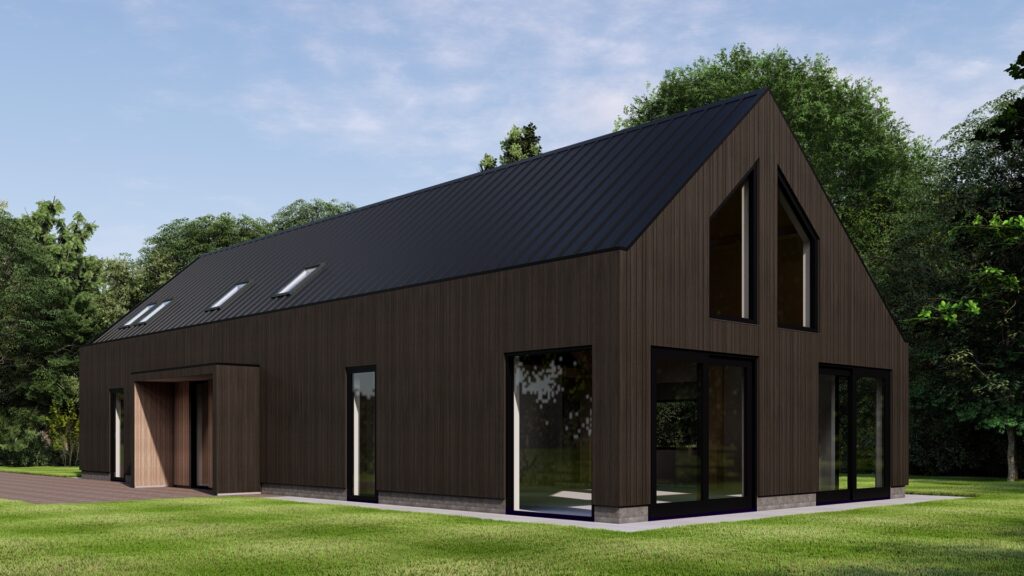 Houten woning Kortenhoef