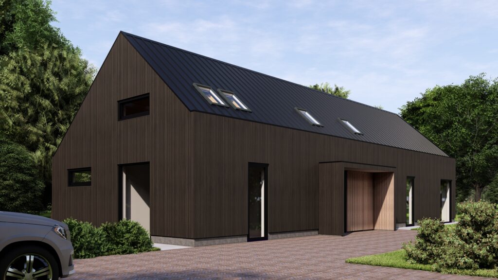 Houten woning