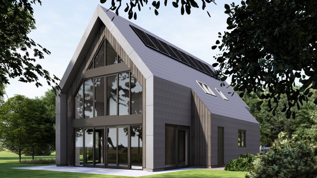 schuurwoning houtbouw